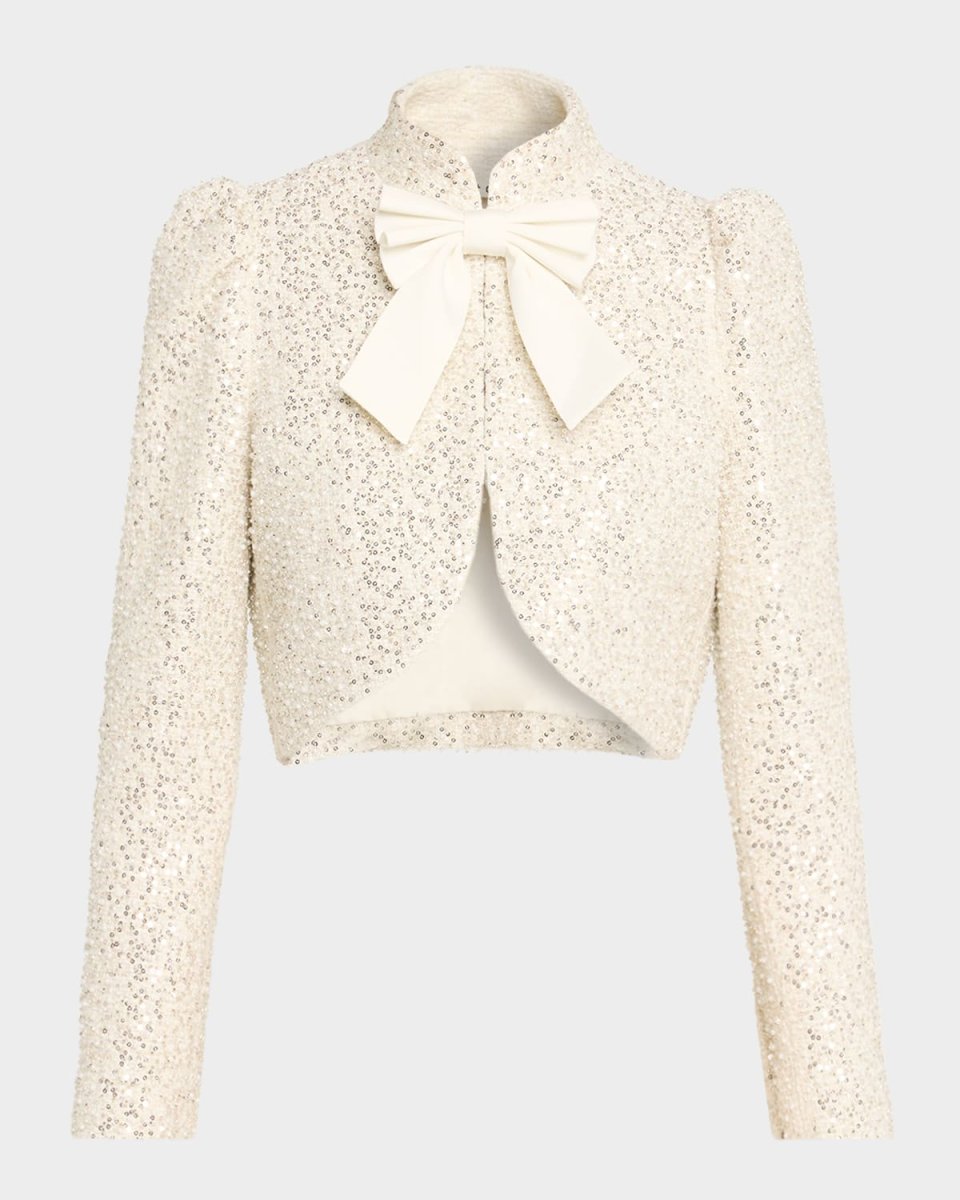 Ilaria Embellished Cropped Jacket